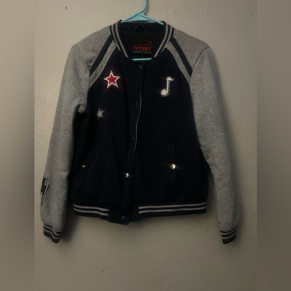 Yoki Outerwear Collection varsity jacket women size XL